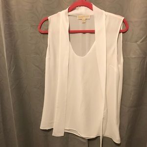 White Michael Kors sleeveless top